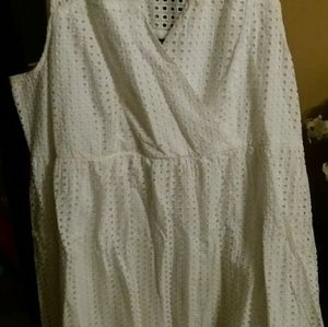 White lane Bryant summer dress